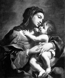 Madonna e criança de Elisabetta Sirani