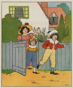 Sábado, feriado (cor litho) de Elise H. Stewart