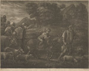 Voo para o Egipto de Elisha Kirkall