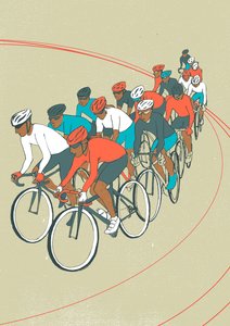 Corrida de bicicleta de Eliza Southwood