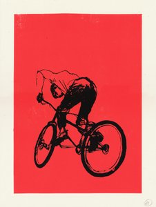 Biker boy, 2012 (serigrafia) de Eliza Southwood