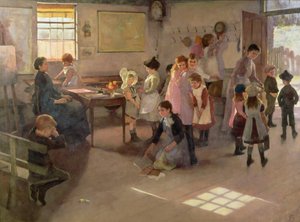 A escola está fora, 1889