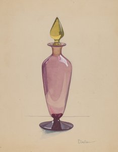 Garrafa de Colônia de Elizabeth Dimling