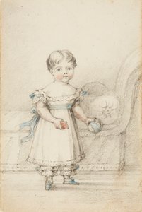 Rainha Vitória quando criança de Elizabeth Keith née Lindsay Heathcote