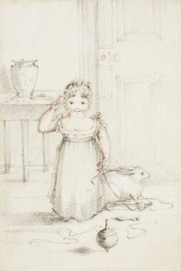 Rainha Vitória em criança de Elizabeth Keith née Lindsay Heathcote