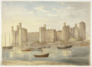 Castelo de Caernarvon de Elizabeth Murray