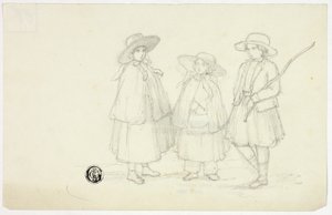 Três meninas de Elizabeth Murray
