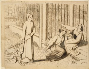 Pippa Passes, 1854 de Elizabeth Siddal