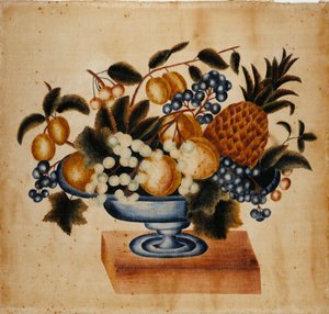 Natureza morta, c. 1830-1848. de Elizabeth W. Capron