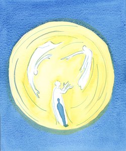 Quem partilha a própria vida de Deus, através do Baptismo, e vive em estado de graça, pode ter a certeza de que quando ora ao Pai em nome de Cristo, no Espírito, Ele ouve e responde, 2003 (c - co de Elizabeth Wang