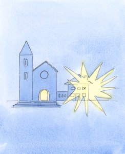 Bispos e padres devem acordar a cada dia ardendo de desejo de difundir a Fé Católica, pensando ativamente em novas formas de explicá-la e divulgá-la., 2004 (w - c no papel) de Elizabeth Wang