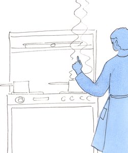 Chris vê e admira todas as pequenas coisas boas que fazemos por amor a Ele, bem como nossas provações e dificuldades, ao agirmos na caridade para ajudar outras pessoas., 2004 (w - c no papel) de Elizabeth Wang