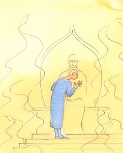 Deus Pai pode nos atrair em oração, por meio de Sua glória ígnea, até que nos apoiemos no coração do Pai, em bendita intimidade, como uma criança no seio de seu pai que confia em ser ouvida., 2004 ( de Elizabeth Wang