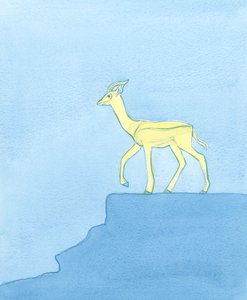 Em Sua graça e beleza, Deus é como uma criatura saltitante das planícies, como uma gazela: primoroso de se olhar, gracioso em cada ato e movimento, rápido para responder ao menor grito ou perturbação, mas