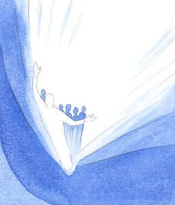 Aquele que está perto do coração de Cristo oferece o louvor de Cristo ao Pai como se fosse o Seu próprio. Esse louvor é digno de Deus, 2001 (w - c no papel) de Elizabeth Wang
