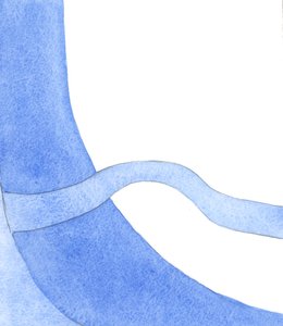 Nossa vida pode ser vista como uma fita plana que passa perto da deslumbrante &39;esfera&39; da Vida Divina, 2002 (w - c no papel) de Elizabeth Wang