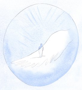 Fazer nossas orações e crer nelas é devido à ação do Espírito Santo e é a prova da Sua presença. Não podemos fazer uma boa oração sem Ele, 2001 (w - c no papel)