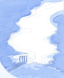 O Espírito Santo às vezes retira Seus dons e os dá a outros se os rejeitarmos, 2001 (w - c no papel) de Elizabeth Wang