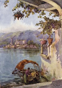 Uma Arco-íris na Orta (cor litho) de Ella Du Cane