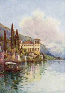 Gravedona, Lago Como (cor litho)