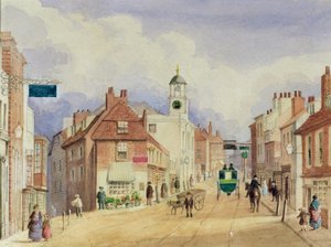 Croydon High Street, c.1850-55 de Ellen Keen