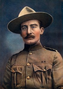 Coronel Baden-Powell, Tenente-General do Exército Britânico, 1902.