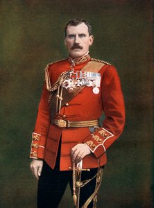 Major-general Hector Archibald MacDonald, soldado britânico, 1902.
