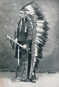 Índio norte-americano, 1912 de Elliott and Fry