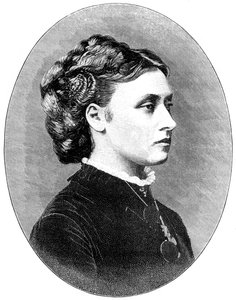Princesa Louise, duquesa de Argyll, quarta filha da rainha Victoria, 1900.