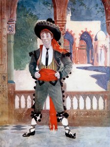 Edmund Payne em O Toreador, c1902. de Ellis and Walery