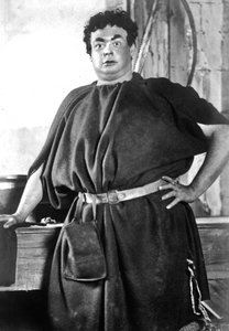 Oscar Asche 1871-1936, ator, escritor e diretor australiano, 1906.