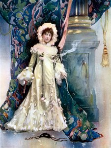 Vane Featherstone em O preço da paz, c1902. de Ellis and Walery