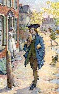 Ela, de pé na porta, me viu, e pensou que eu fiz, como eu certamente fiz, uma aparência mais estranha, ridícula de Elmer Boyd Smith