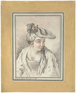 cabeça de mulher de Elzenerus Helmigh