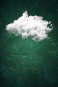 Textura Verde Nuvem de Sonho de Ema Paraschiv