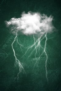 Tempestade de Relâmpagos Verdes de Ema Paraschiv