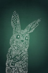 Coelho com desenho intrincado de Ema Paraschiv