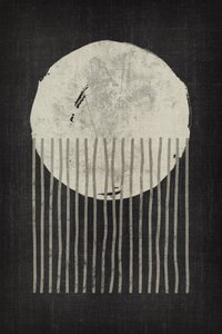 Lua abstrata monocromática de Ema Paraschiv