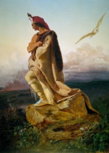 Cooper, O Último Moicano - EGLeutze de Emanuel Gottlieb Leutze