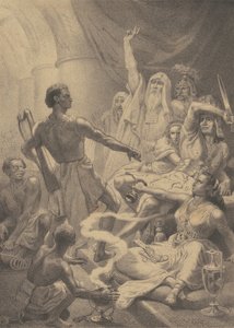 Davi tocando diante de Saul de Emanuel Gottlieb Leutze