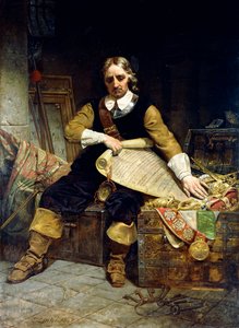 Oliver Cromwell, 1867 de Emanuel Gottlieb Leutze