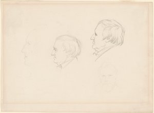 Estudos de Homens de Emanuel Gottlieb Leutze