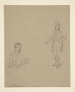 Dois homens de Emanuel Gottlieb Leutze