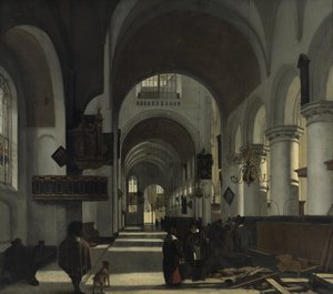 Interior de uma igreja