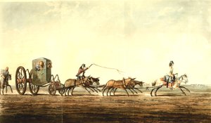 Carruagem de correio, Província de Buenos Aires, c.1818