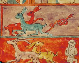 Animais dentro da Arca de Emeterio the Monk