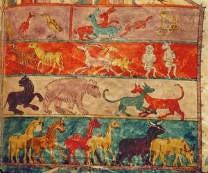 Animais dentro da Arca de Emeterio the Monk