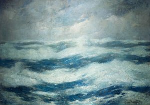 O céu e o oceano de Emil Carlsen
