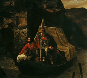 Os contrabandistas, 1830. de Emil Ebers