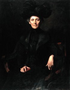 Senhora de Preto de Emil Fuchs